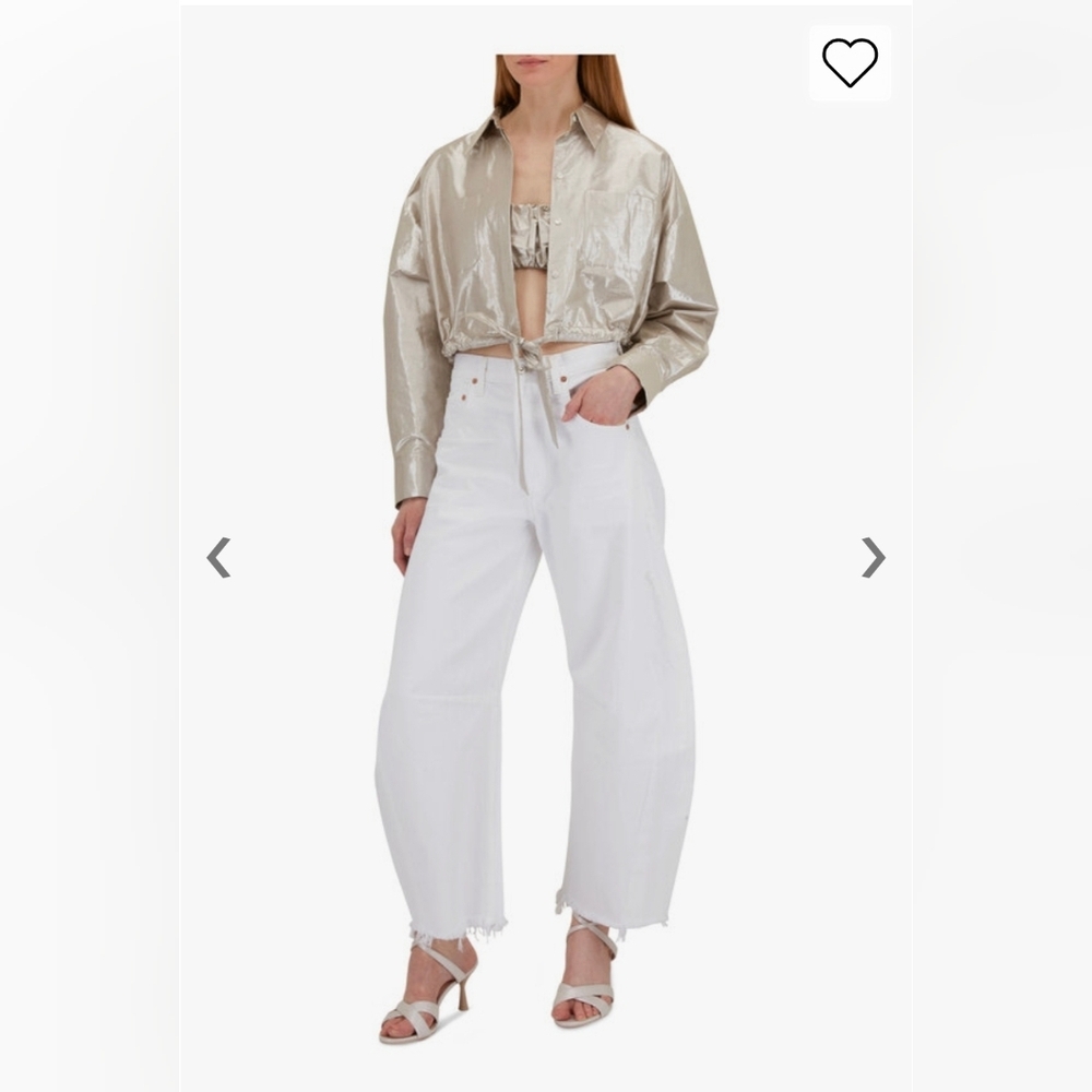 Citizens of Humanity Jicama White Horseshoe Jean